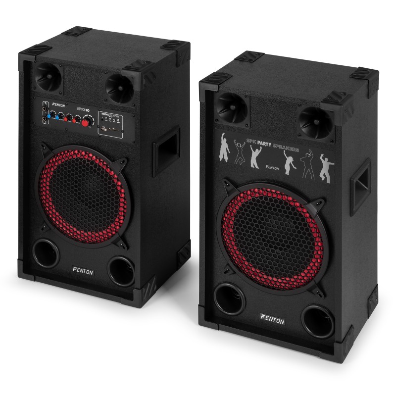 SPK-110 JUEGO DE ALTAVOCES ACTIVOS PA 10" BT