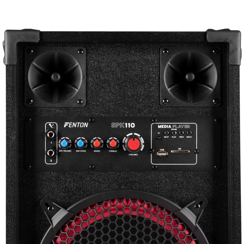 SPK-110 JUEGO DE ALTAVOCES ACTIVOS PA 10" BT