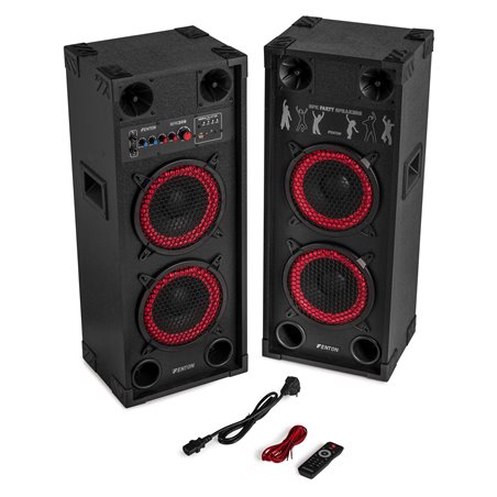 SPK-208 JUEGO DE ALTAVOCES ACTIVOS PA 2 X 8" BT