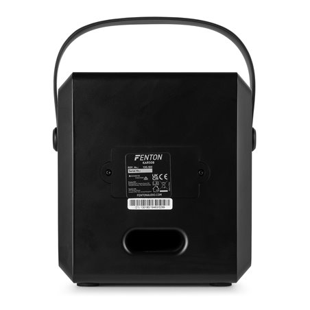 KAR50B ALTAVOZ KARAOKE CON EFECTO DE LUZ LED NEGRO