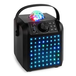 KAR55B ALTAVOZ KARAOKE CON LED JELLY BALL NEGRO 2