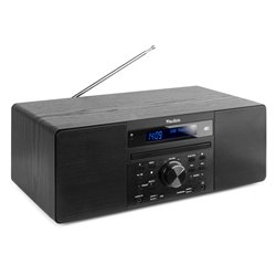 PRATO SISTEMA MUSICAL TODO-EN-UNO CD/DAB+ NEGRO 2