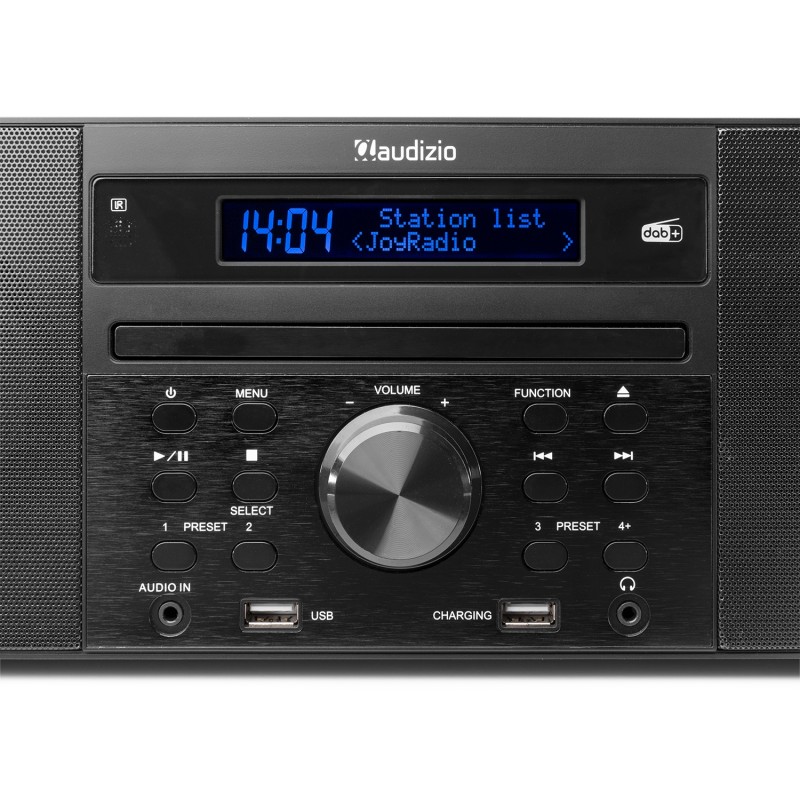 PRATO SISTEMA MUSICAL TODO-EN-UNO CD/DAB+ NEGRO