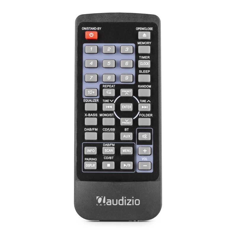 PRATO SISTEMA MUSICAL TODO-EN-UNO CD/DAB+ NEGRO