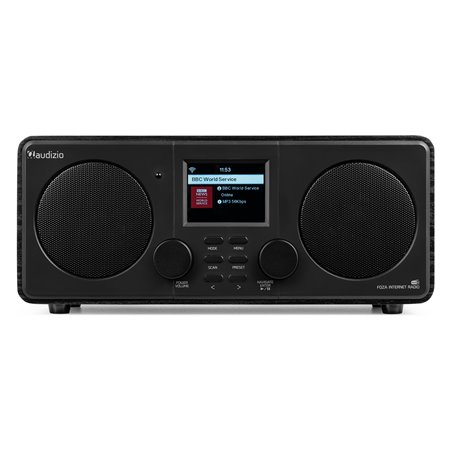 FOZA RADIO WIFI INTERNET ESTÉREO CON DAB + NEGRO