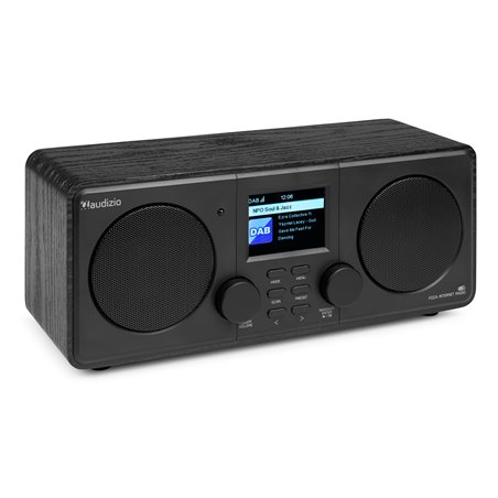 FOZA RADIO WIFI INTERNET ESTÉREO CON DAB + NEGRO