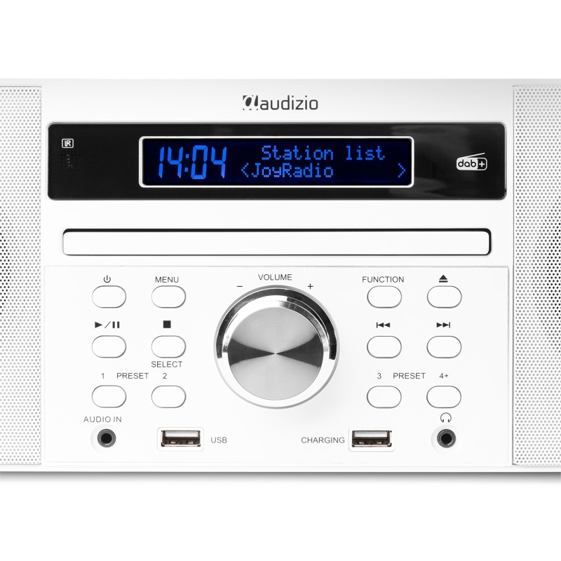 PRATO SISTEMA MUSICAL TODO-EN-UNO CD/DAB+ BLANCO