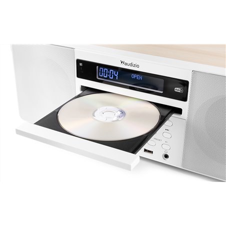 PRATO SISTEMA MUSICAL TODO-EN-UNO CD/DAB+ BLANCO