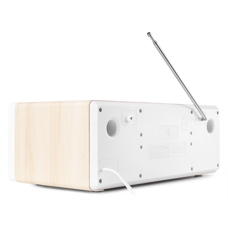 PRATO SISTEMA MUSICAL TODO-EN-UNO CD/DAB+ BLANCO