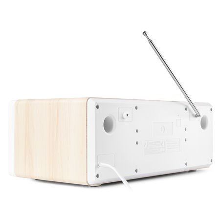 PRATO SISTEMA MUSICAL TODO-EN-UNO CD/DAB+ BLANCO