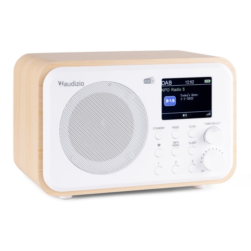 MILAN DAB+ RADIO CON BATERÍA BLANCO