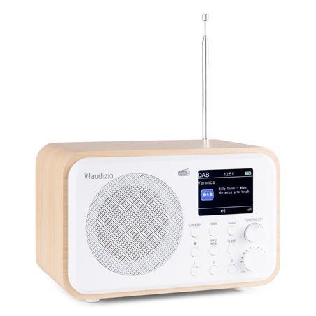 MILAN DAB+ RADIO CON BATERÍA BLANCO