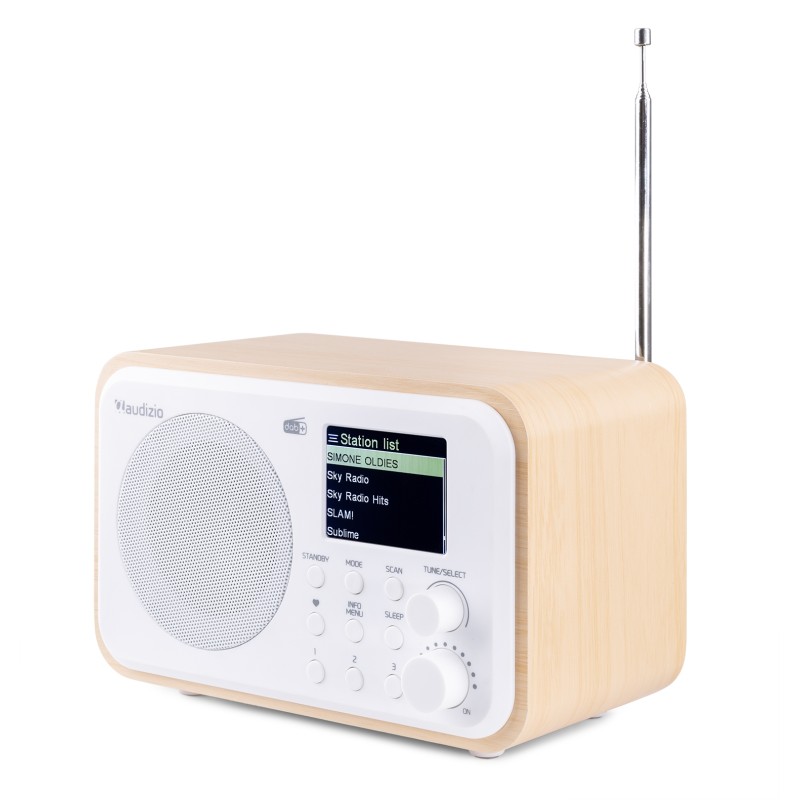 MILAN DAB+ RADIO CON BATERÍA BLANCO
