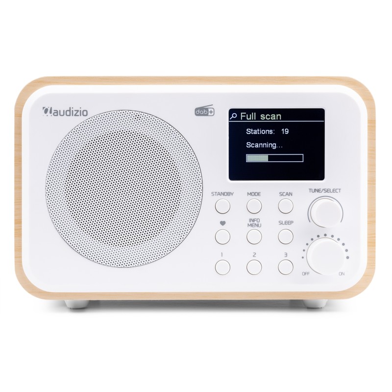 MILAN DAB+ RADIO CON BATERÍA BLANCO