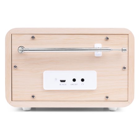 MILAN DAB+ RADIO CON BATERÍA BLANCO