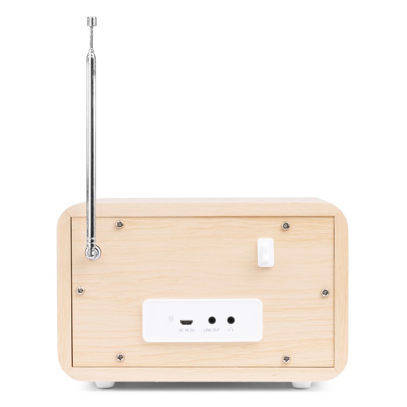 MILAN DAB+ RADIO CON BATERÍA BLANCO