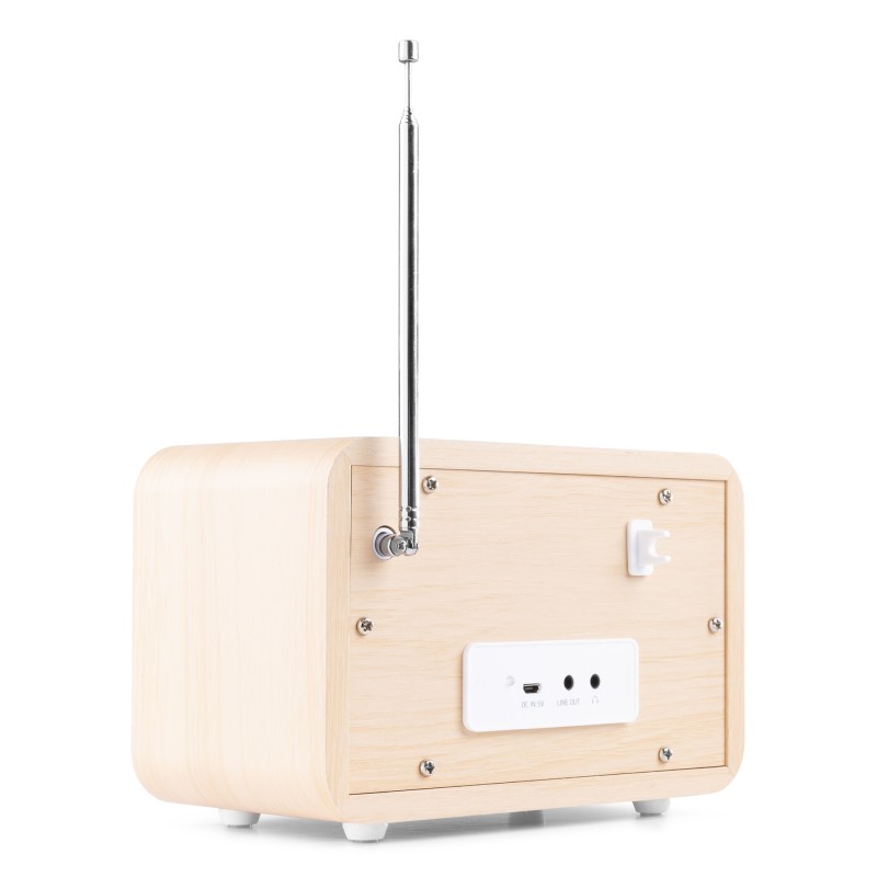 MILAN DAB+ RADIO CON BATERÍA BLANCO