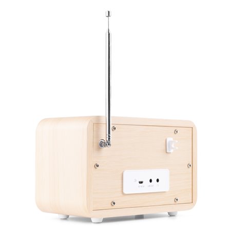 MILAN DAB+ RADIO CON BATERÍA BLANCO