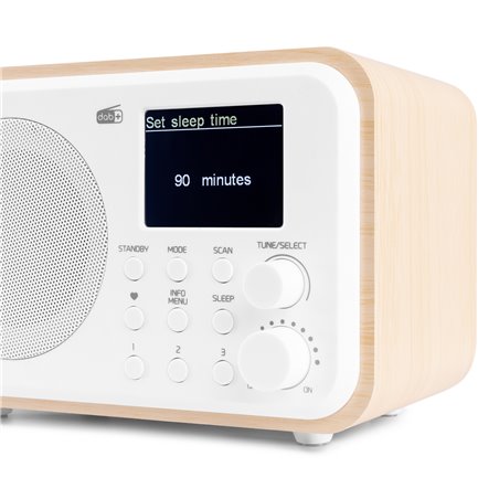 MILAN DAB+ RADIO CON BATERÍA BLANCO