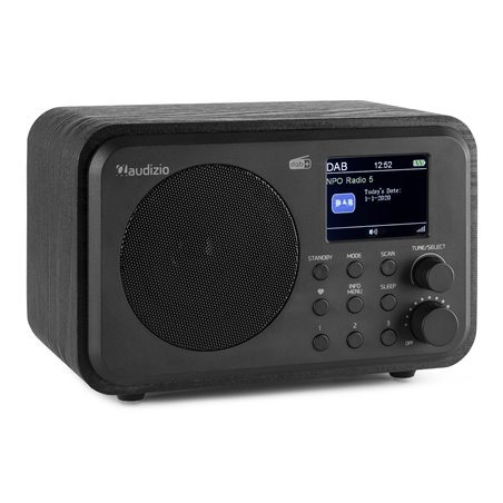 MILAN DAB+ RADIO CON BATERÍA NEGRO