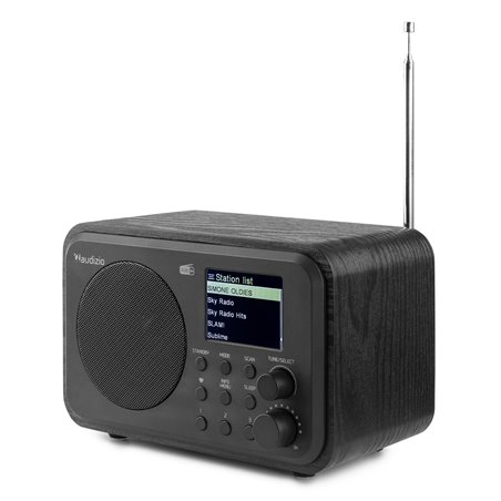 MILAN DAB+ RADIO CON BATERÍA NEGRO
