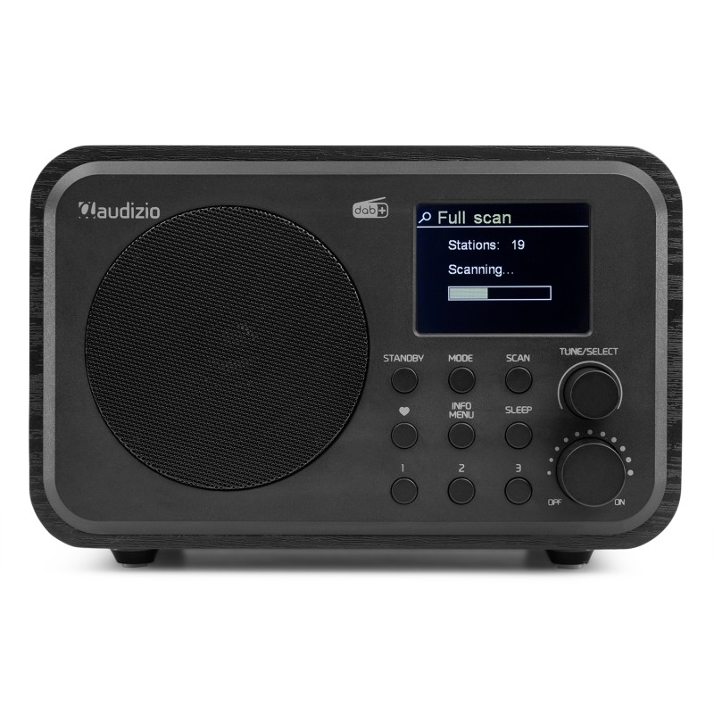 MILAN DAB+ RADIO CON BATERÍA NEGRO