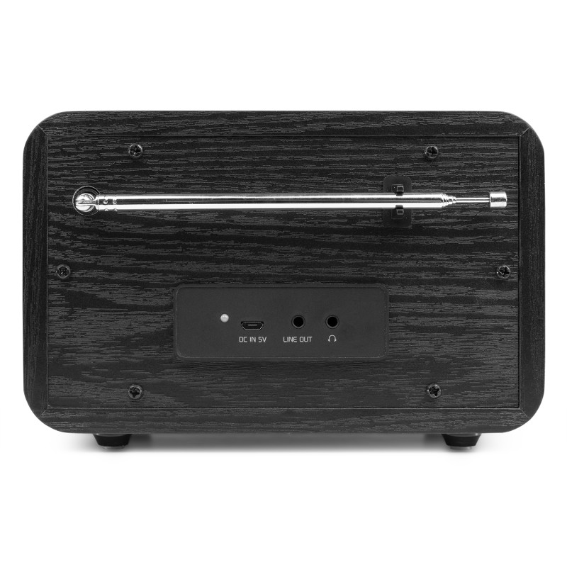 MILAN DAB+ RADIO CON BATERÍA NEGRO