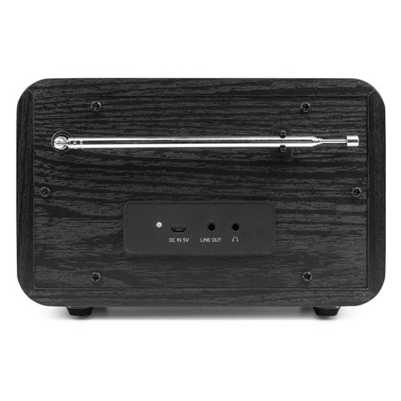 MILAN DAB+ RADIO CON BATERÍA NEGRO