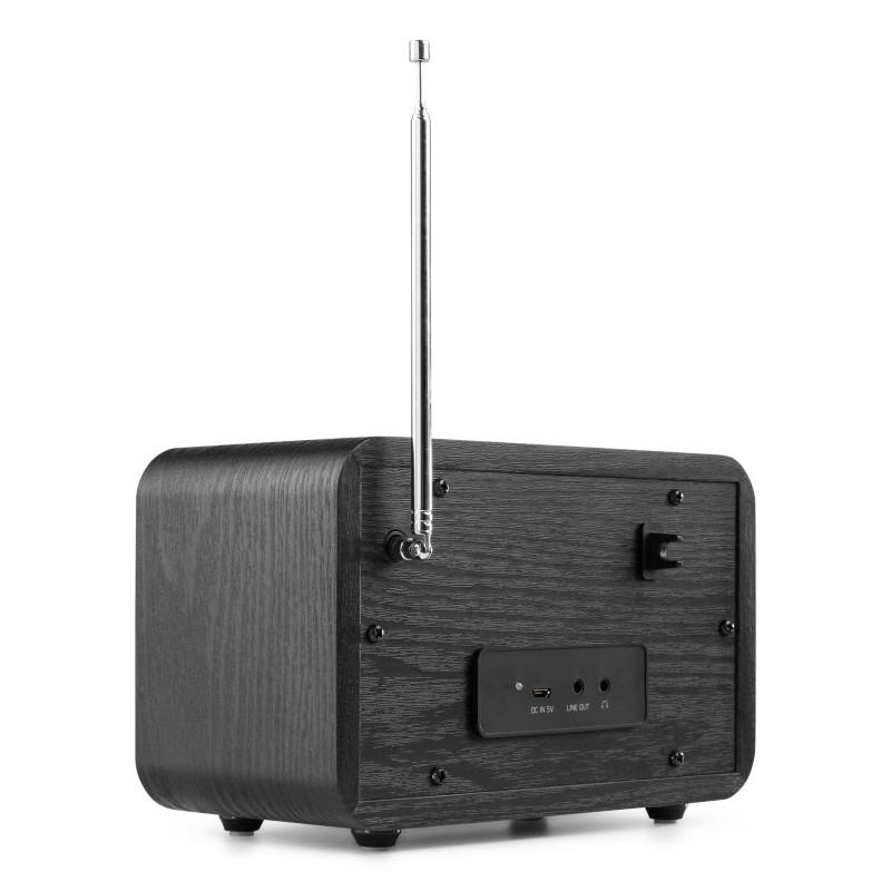 MILAN DAB+ RADIO CON BATERÍA NEGRO