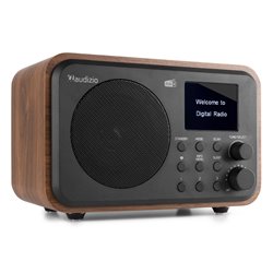 MILAN DAB+ RADIO CON BATERÍA MADERA