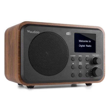 MILAN DAB+ RADIO CON BATERÍA MADERA