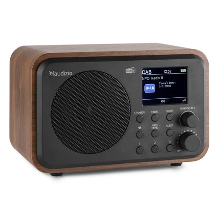 MILAN DAB+ RADIO CON BATERÍA MADERA