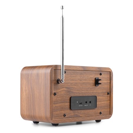 MILAN DAB+ RADIO CON BATERÍA MADERA
