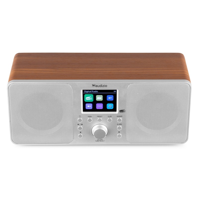 RADIO ESTÉREO GENUA DAB+ PLATA