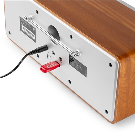 RADIO ESTÉREO GENUA DAB+ PLATA