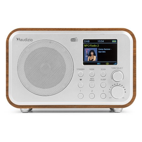 MILAN DAB+ RADIO CON BATERÍA PLATA