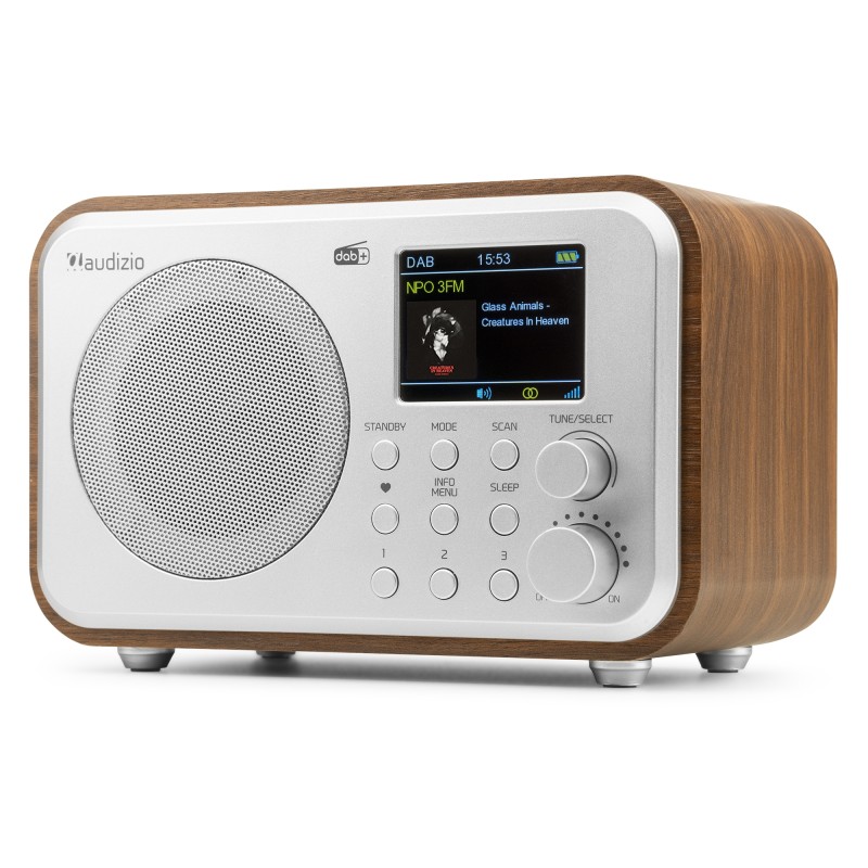 MILAN DAB+ RADIO CON BATERÍA PLATA