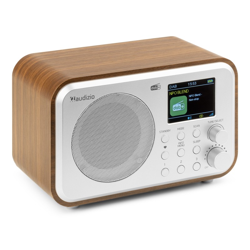 MILAN DAB+ RADIO CON BATERÍA PLATA