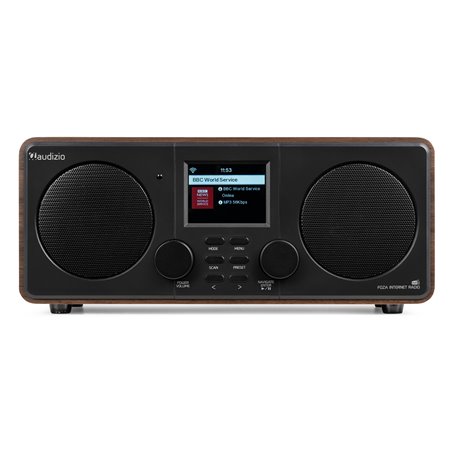 FOZA RADIO WIFI INTERNET ESTÉREO CON DAB + MADERA
