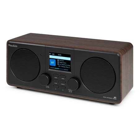 FOZA RADIO WIFI INTERNET ESTÉREO CON DAB + MADERA