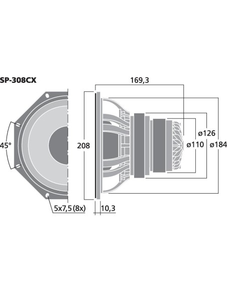 SP-308CX