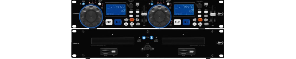 Medios de audio y reproductores profesionales