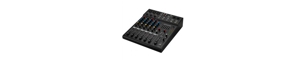 Mezcladores de audio profesionales